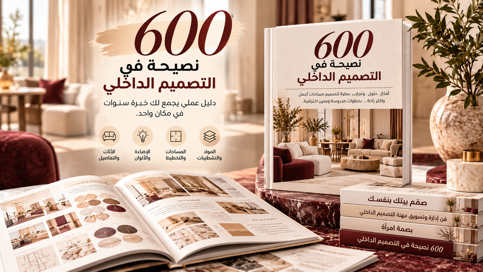 600 نصيحة في التصميم الداخلي - نسخة الديسكتوب